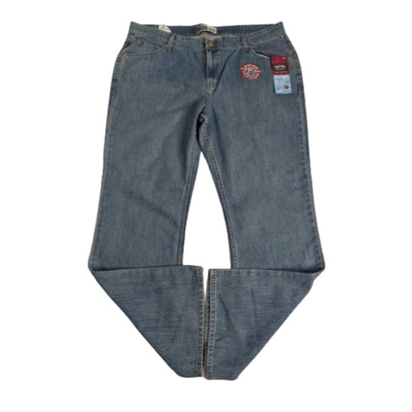 Levi's Low Rise Boot Cut Jeans 18 - Picture 1 of 8